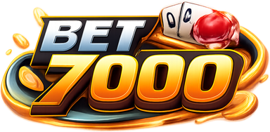bet 7000 সাইটের সোনালি লোগো